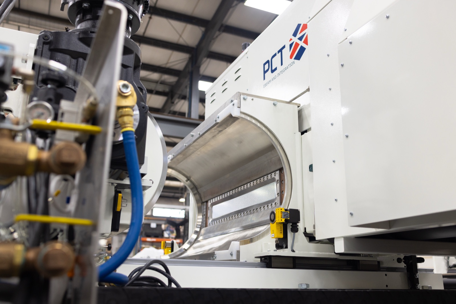 Electron beam curing unit