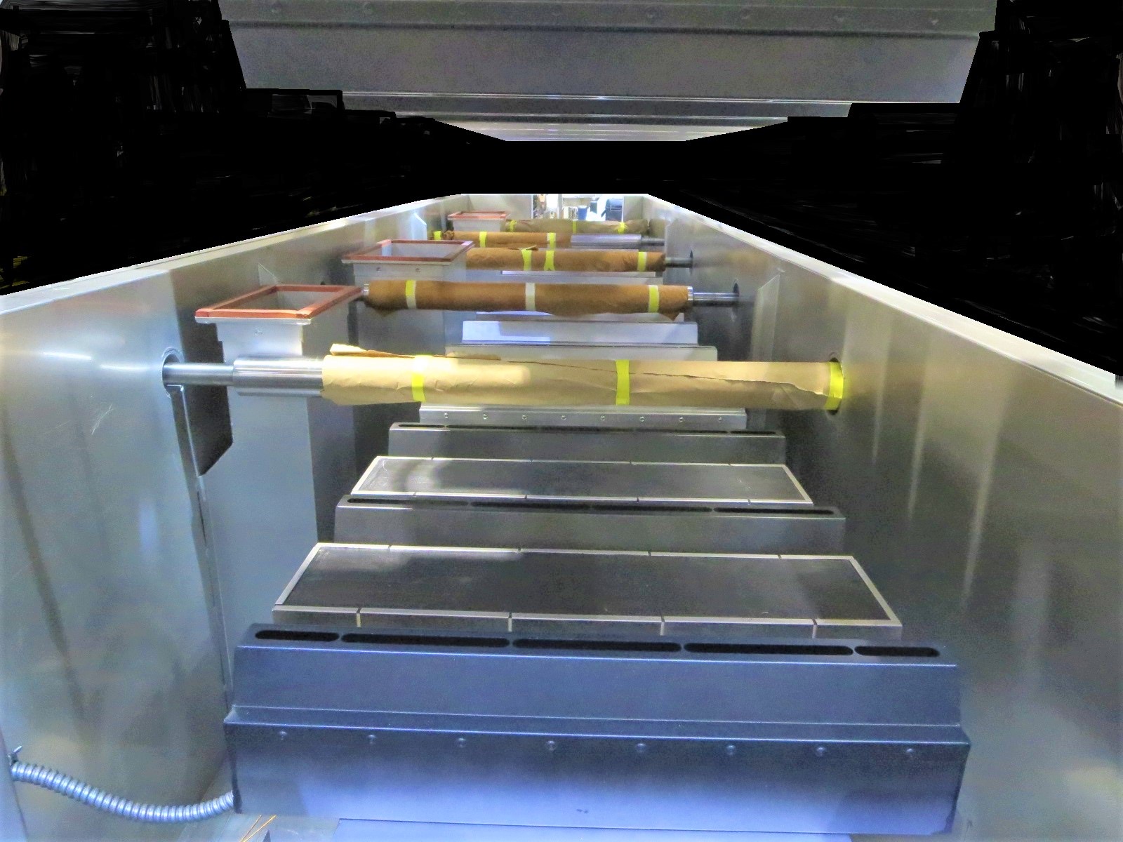 Infrared dryer emitter array